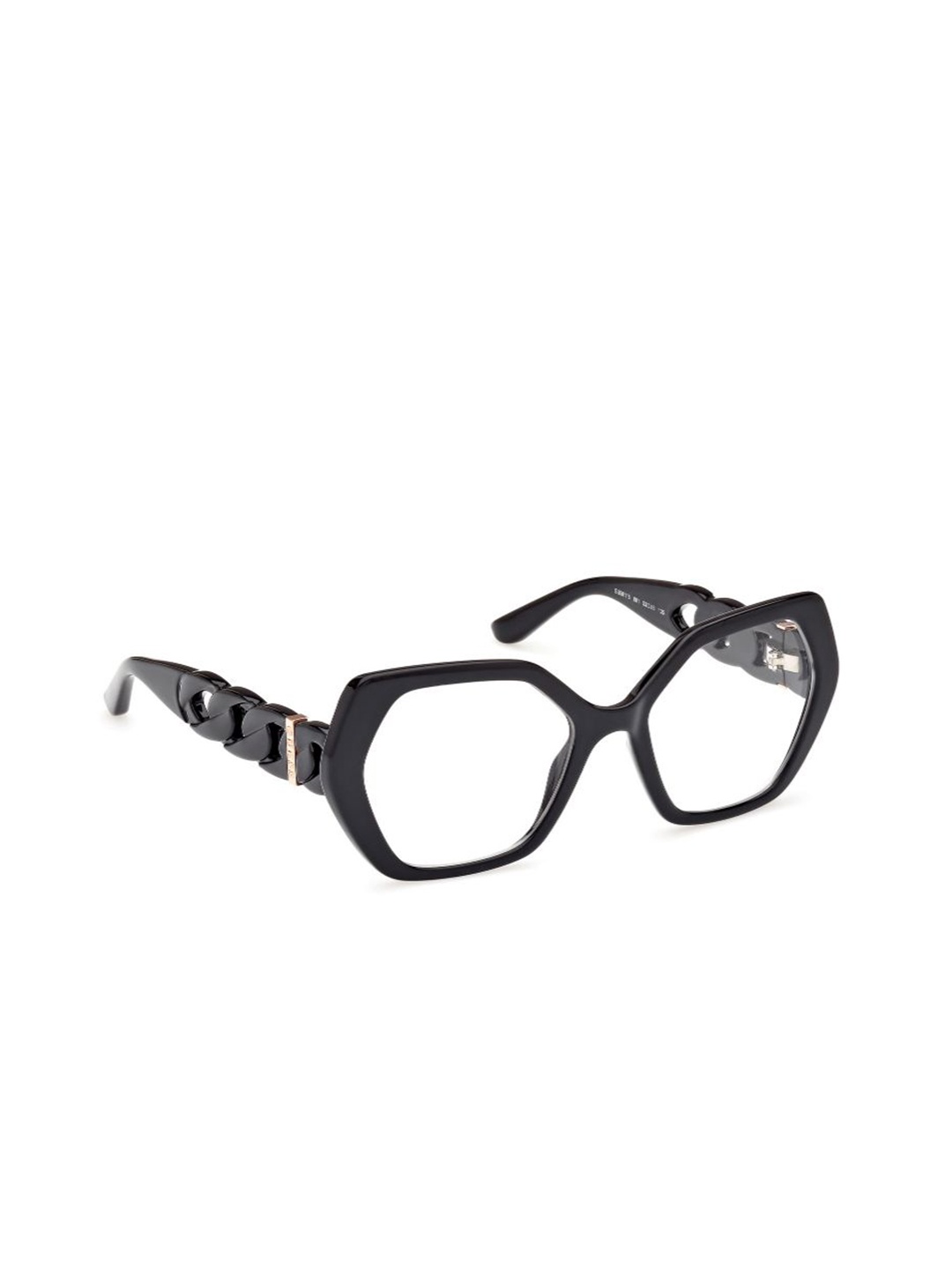 

GUESS Women Full Rim Oversized Frames, Black