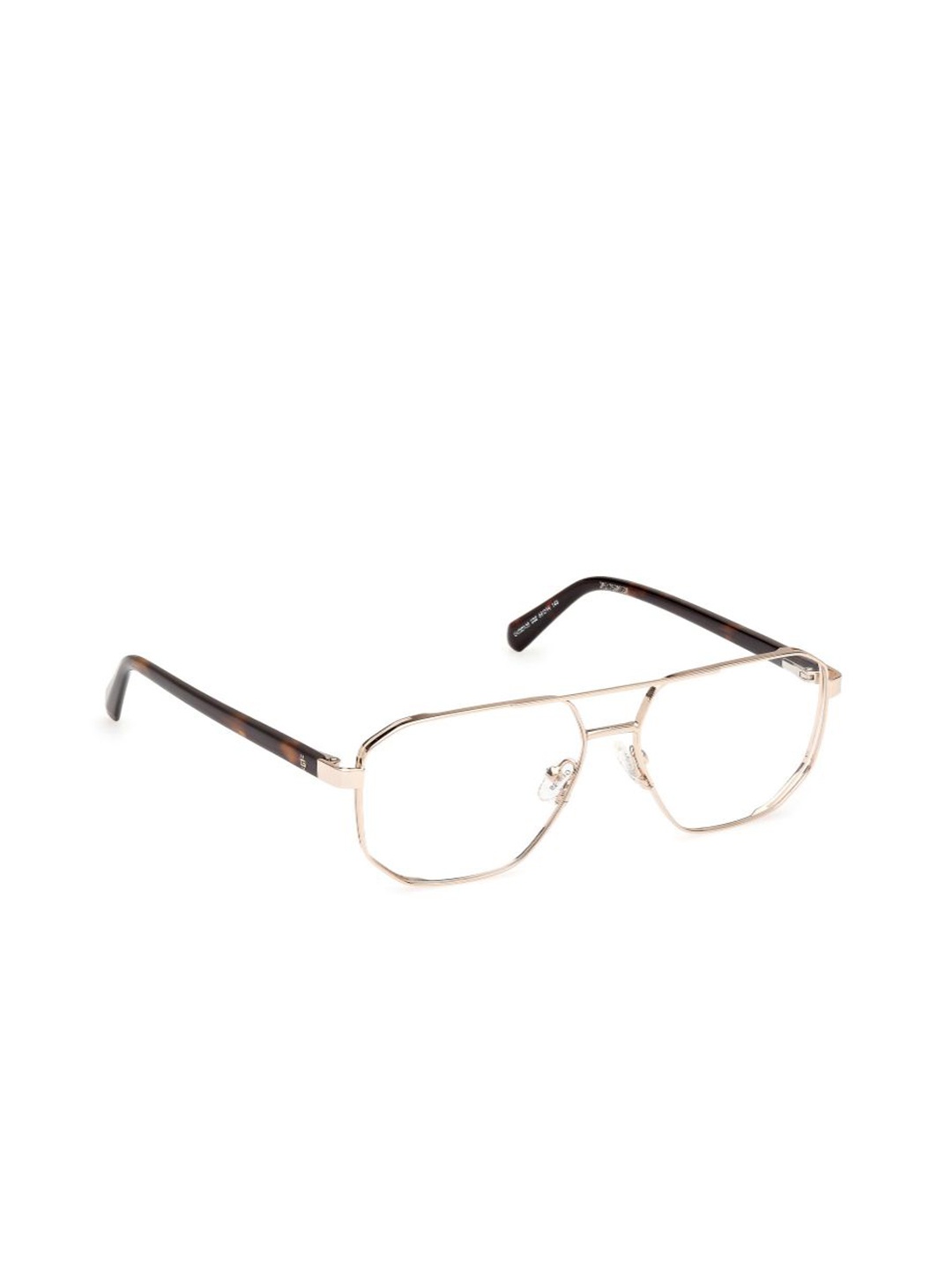 

GUESS Men Full Rim Square Frames, Gold