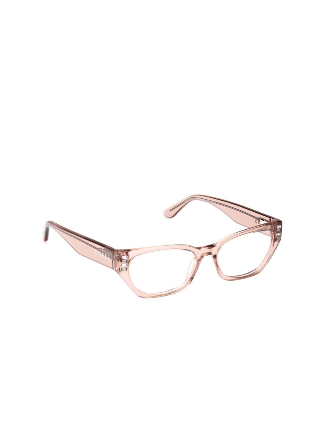 

GUESS Women Full Rim Cateye Frame, Brown