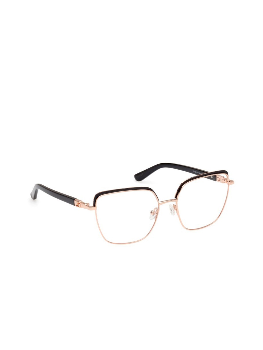 

GUESS Women Full Rim Oversized Frame, Transparent