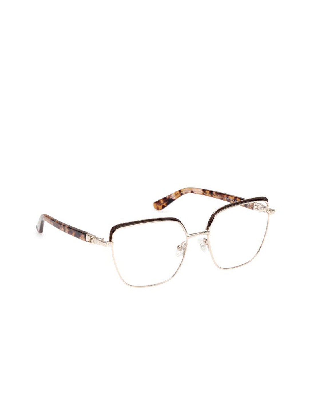 

GUESS Women Full Rim Square Frame, Transparent