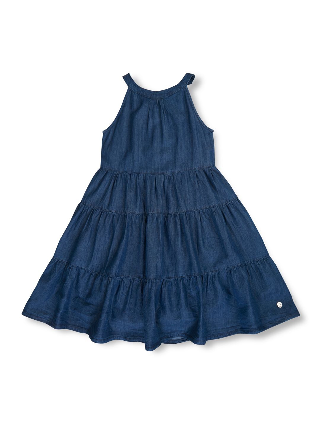 

Gini and Jony Denim A-Line Dress, Navy blue