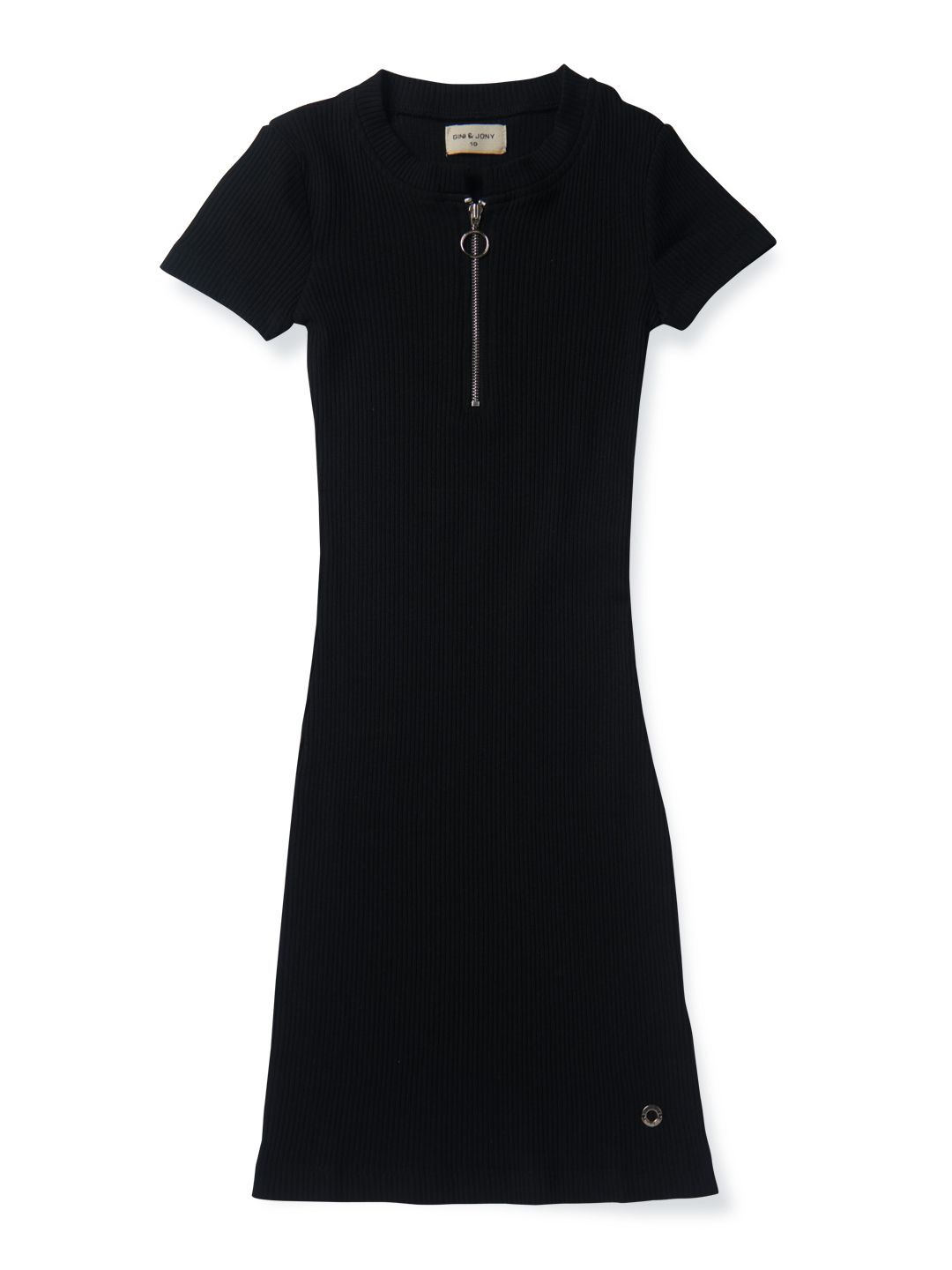 

Gini and Jony Cotton T-shirt Dress, Black