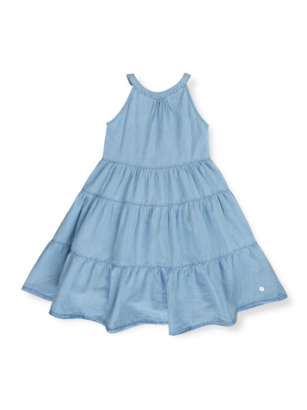 

Gini and Jony Denim A-Line Dress, Blue