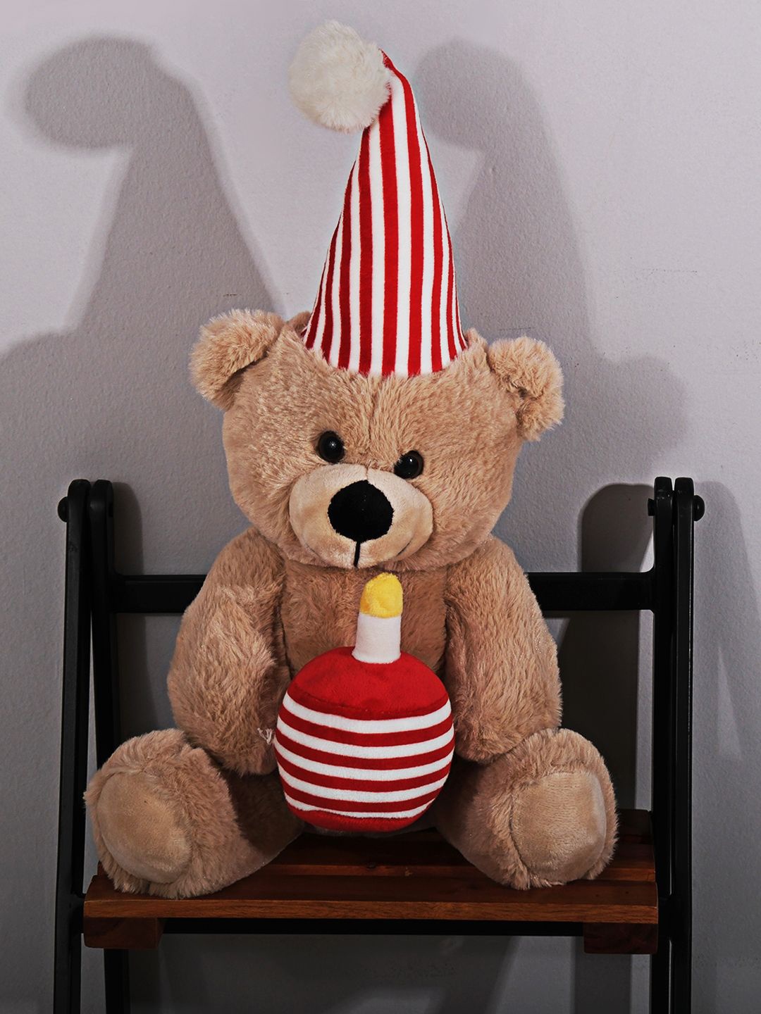 

DukieKooky Bear With Cap & Cack Soft Toy and Dolls, Brown