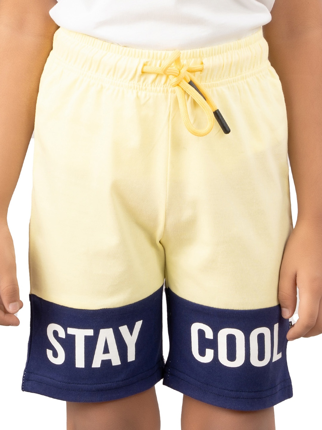

YOUMAA Boys Pure Cotton Shorts, Yellow