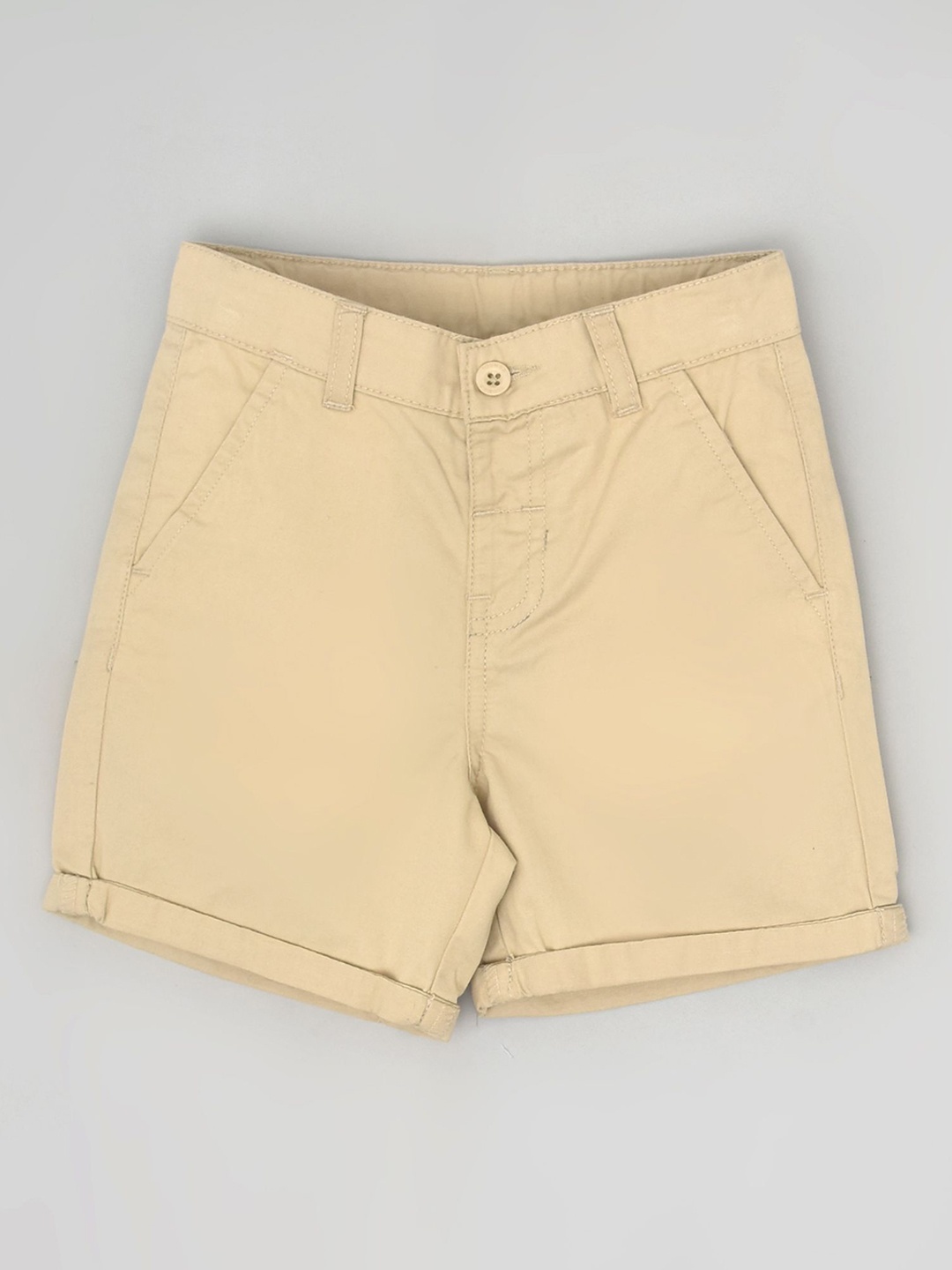 

YOUMAA Boys Pure Cotton Shorts, Khaki