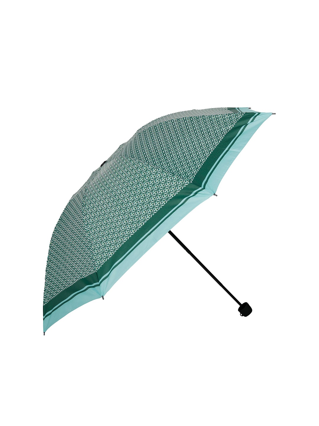 

LOOM LEGACY Printed Manual 3 Fold Self Design Umbrellas, Green