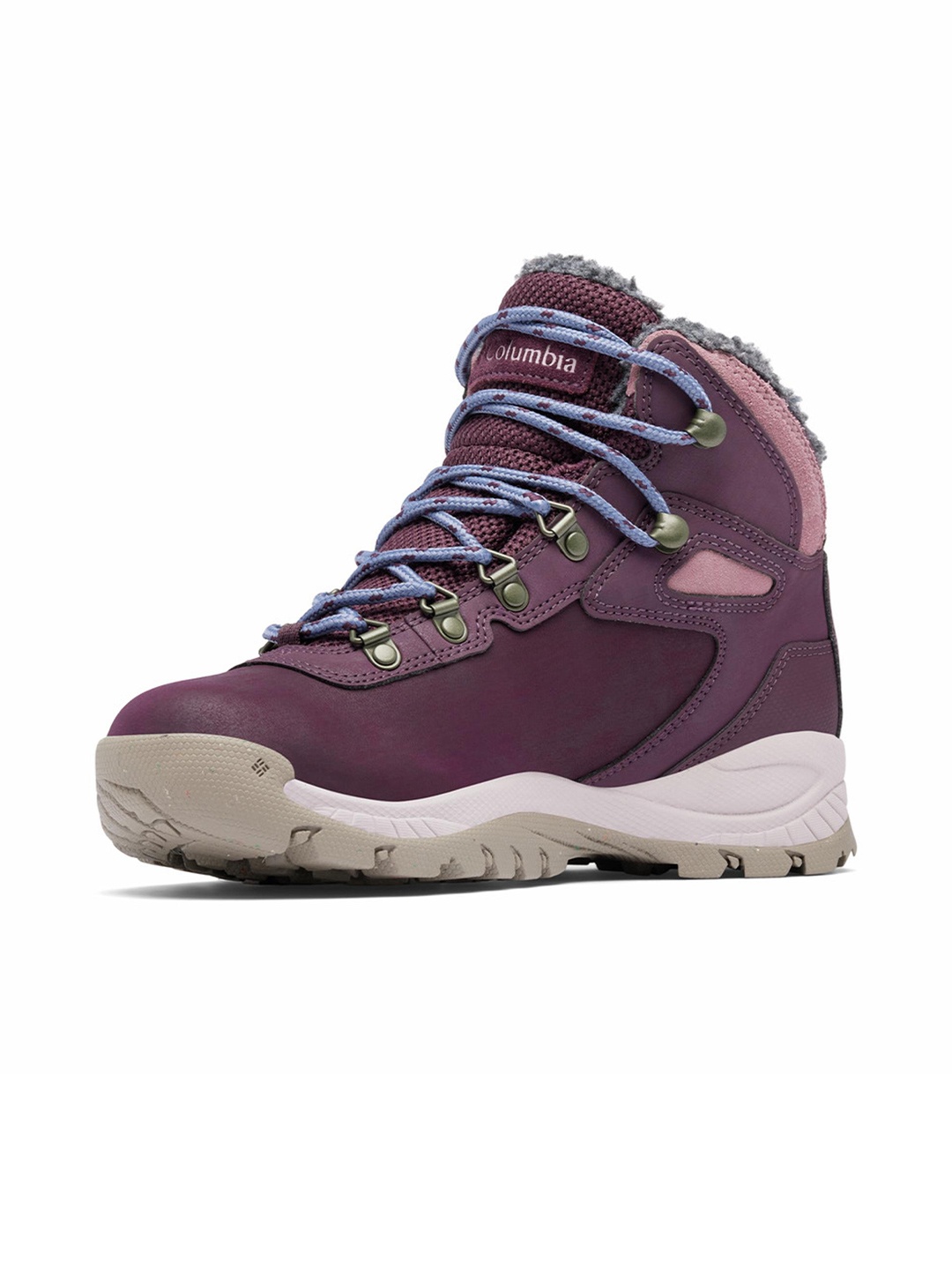 

Columbia Newton Ridge Women Waterproof Hiking Shoes BL6952-607, Purple