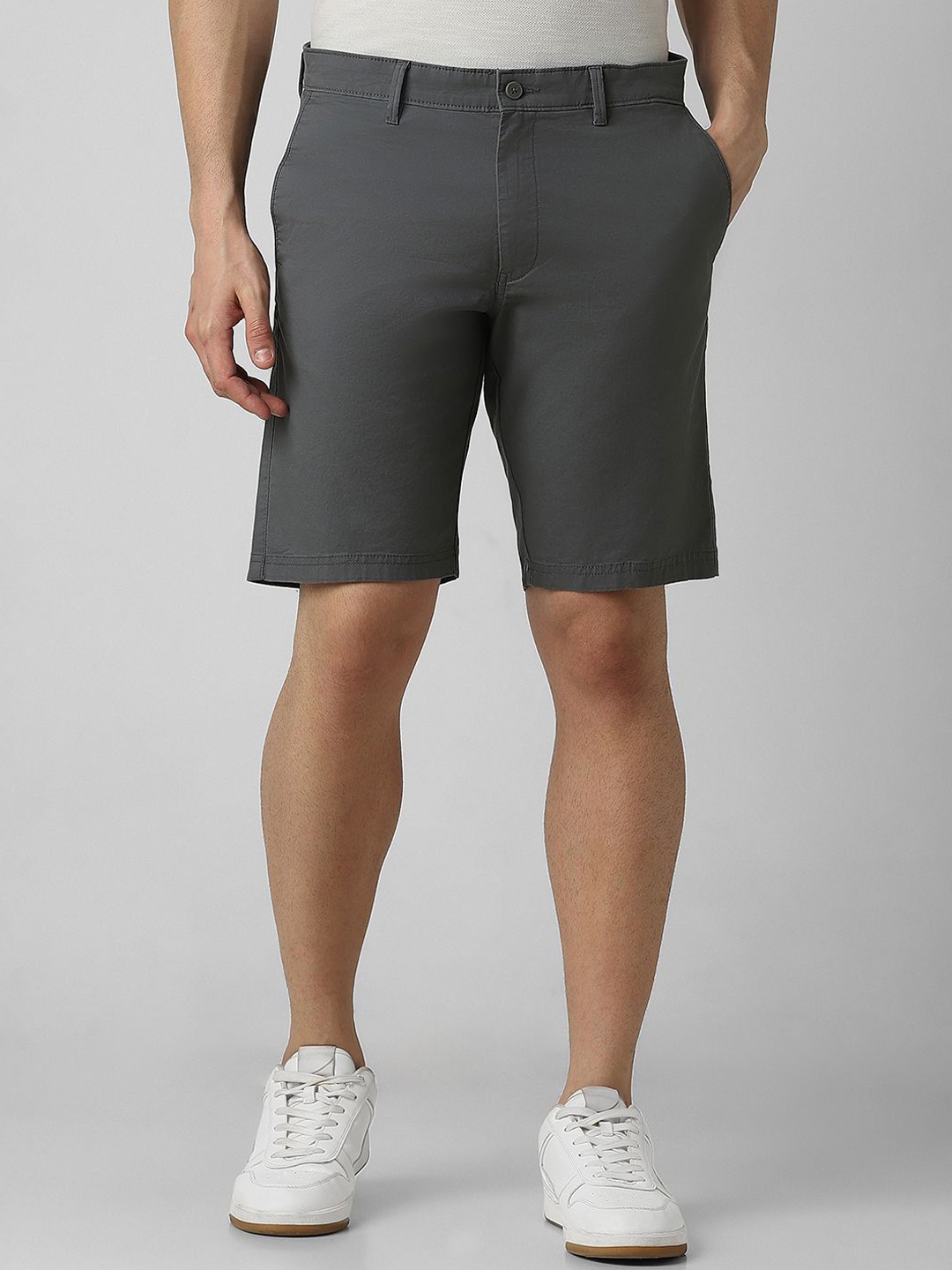 

Van Heusen Sport Men Mid-Rise Shorts, Grey