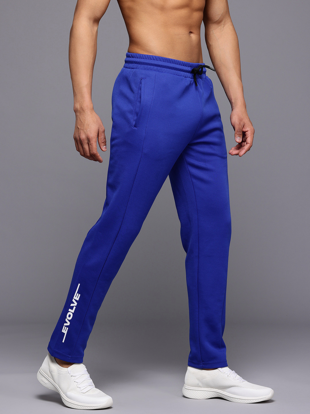 

HRX by Hrithik Roshan Men Solid Track Pant, Navy blue