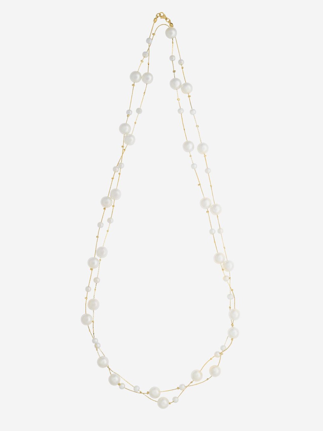 

Kushal's Fashion Jewellery Gold-Plated Beaded Necklace