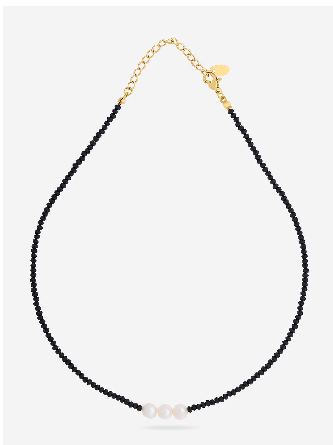 

Kushal's Fashion Jewellery Gold-Plated Necklace, White
