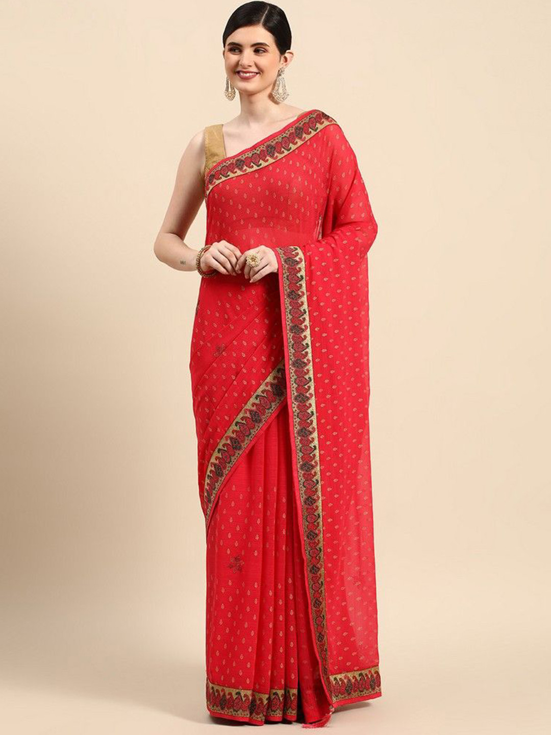 

HERE&NOW Saree, Pink