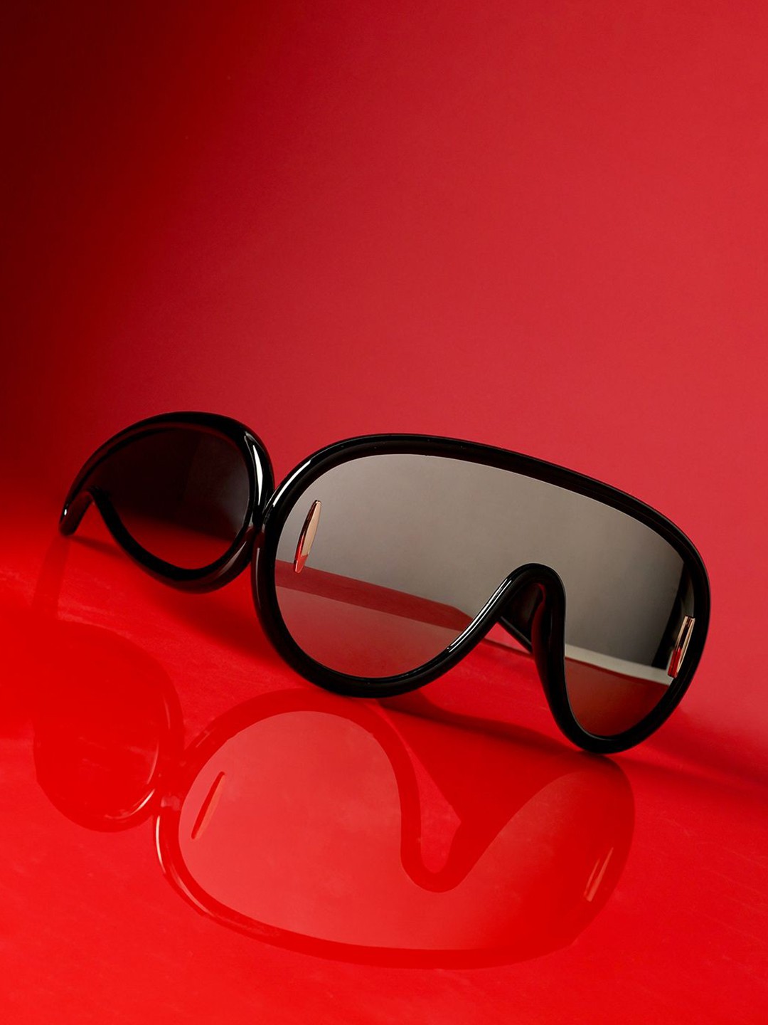 

French Accent Men Oversized Sunglasses With Polarised Lens, Grey