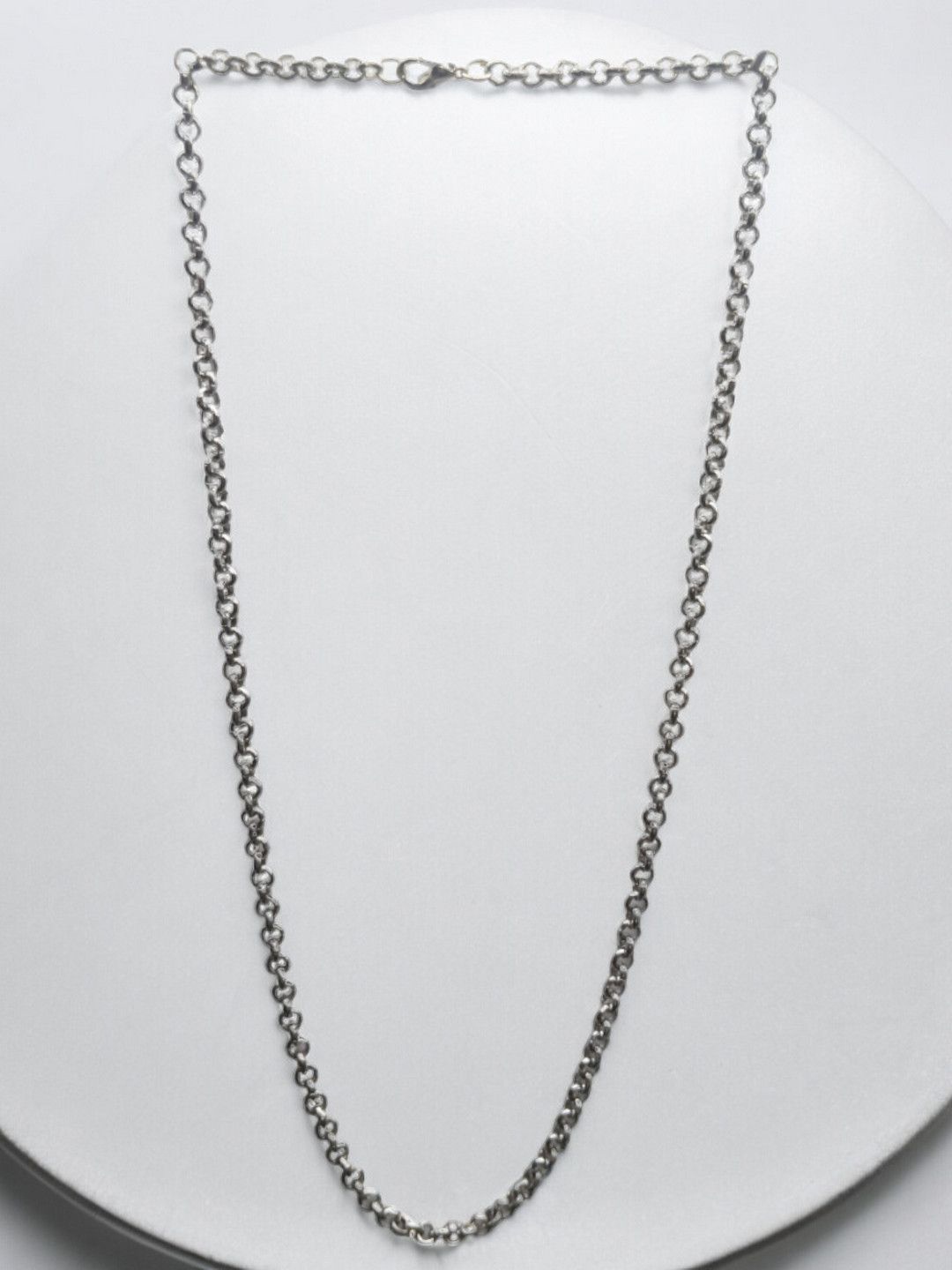 

OOMPH Men Stainless Steel Chain, Silver