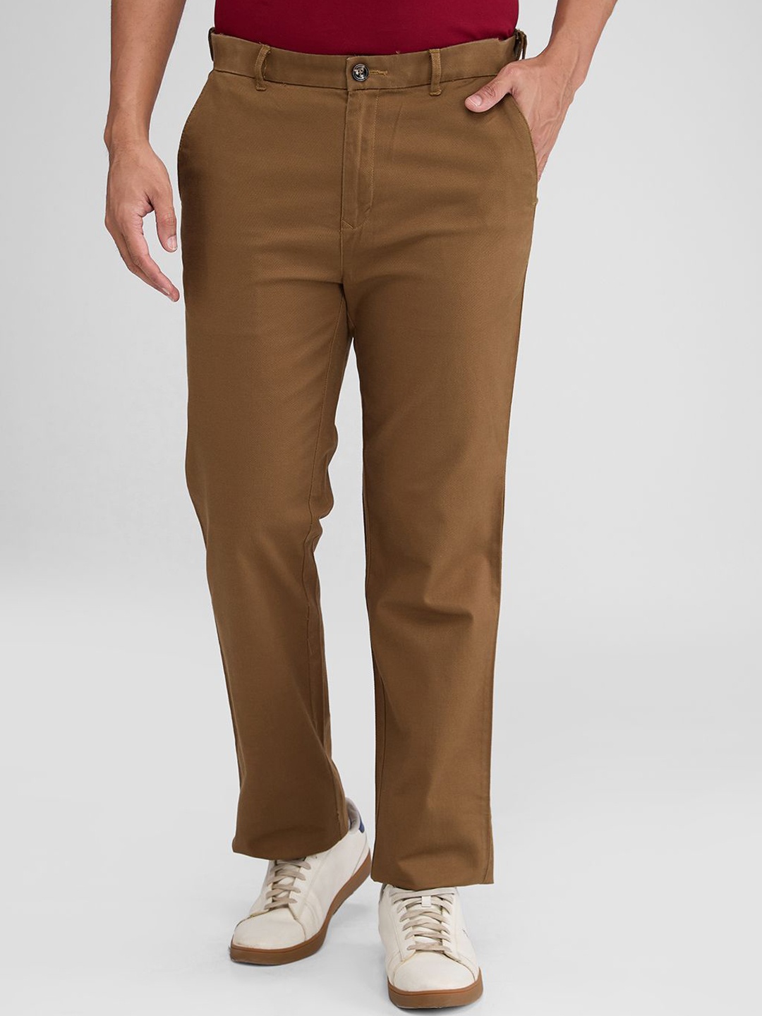 

ColorPlus Men Trousers, Brown