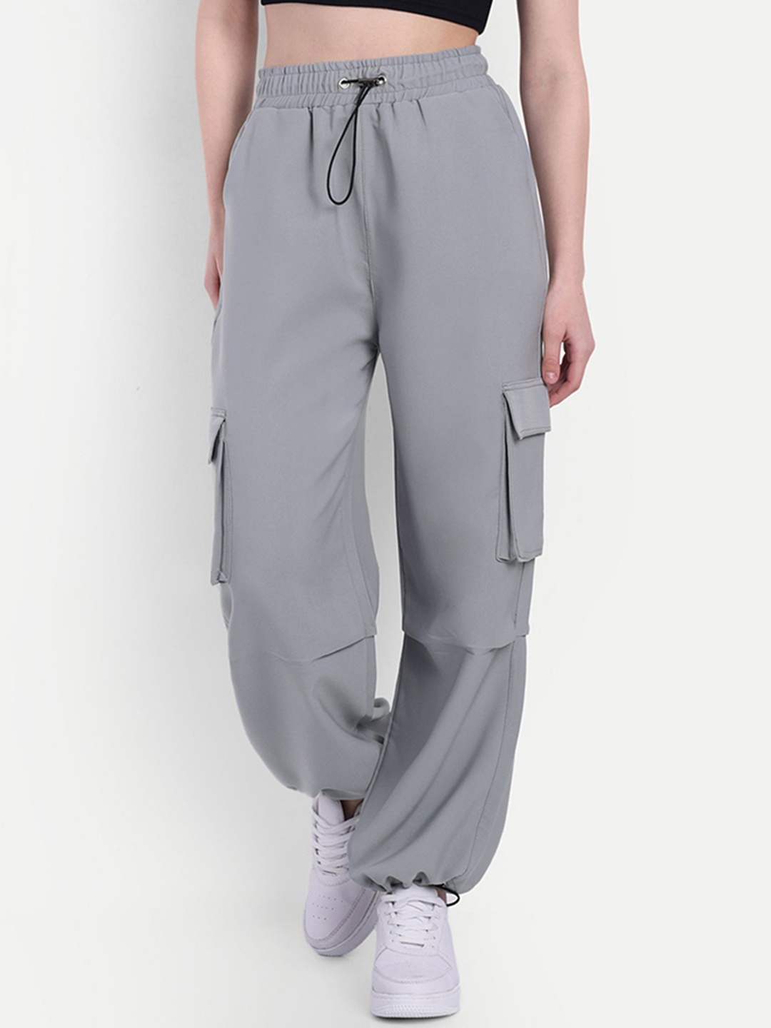 

BROADSTAR Women Track Pants, Grey