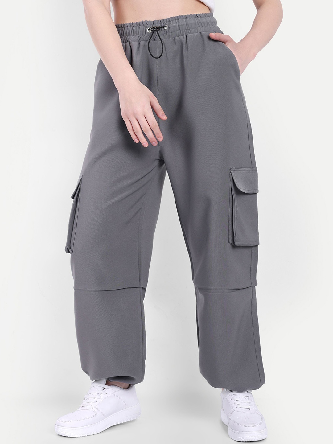 

BROADSTAR Rapid Dry Baggy Fit Joggers, Grey