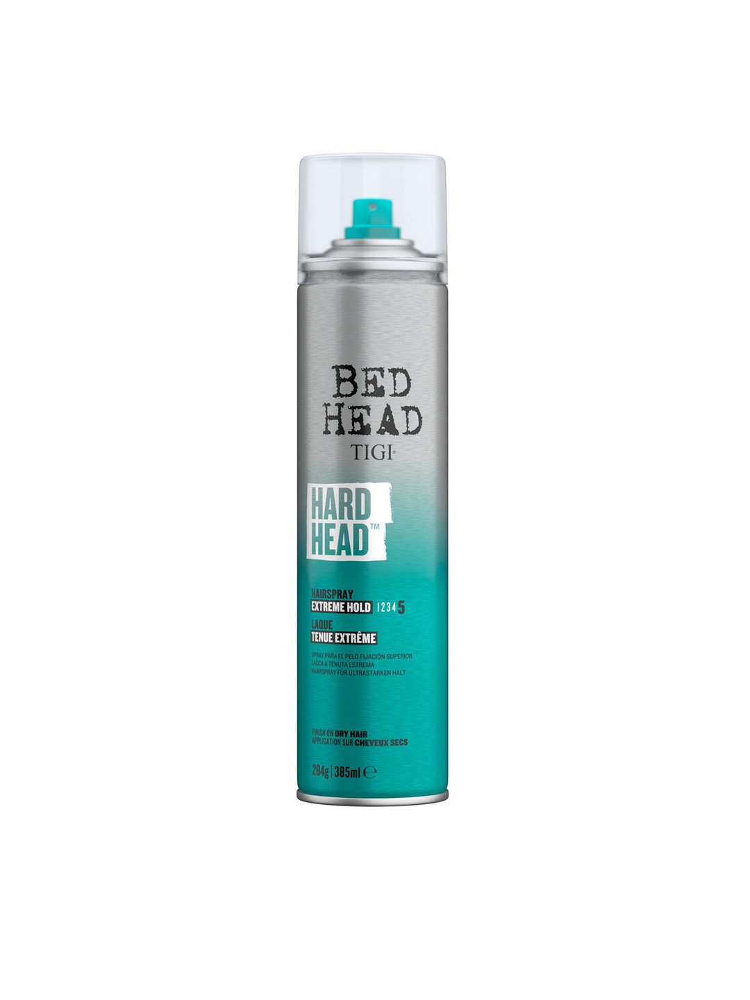

TIGI BED HEAD Hard Head Hair Spray With Wheat Protein - 385ml, Transparent