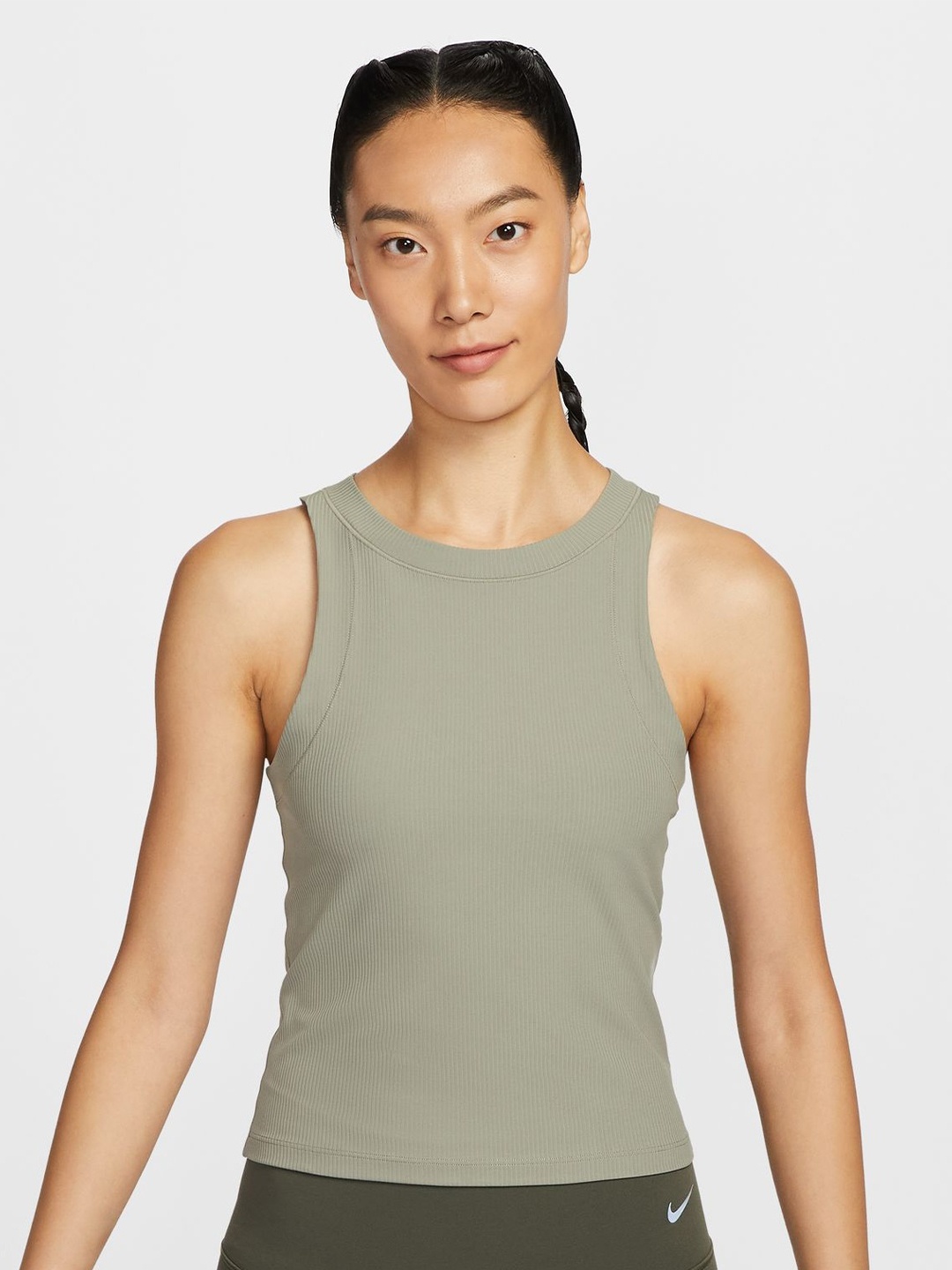 

Nike Zenvy Rib Women Dri-FIT Tank Top, Green