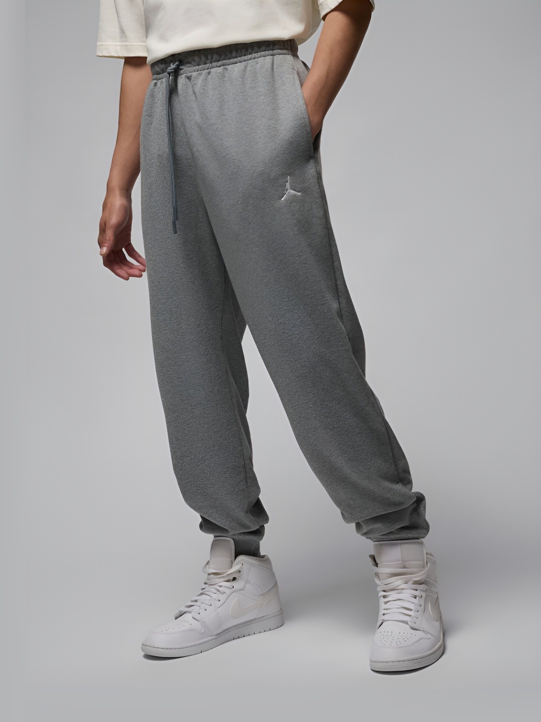 

Nike Men Jordan Brooklyn Fleece Men's Trousers, Grey