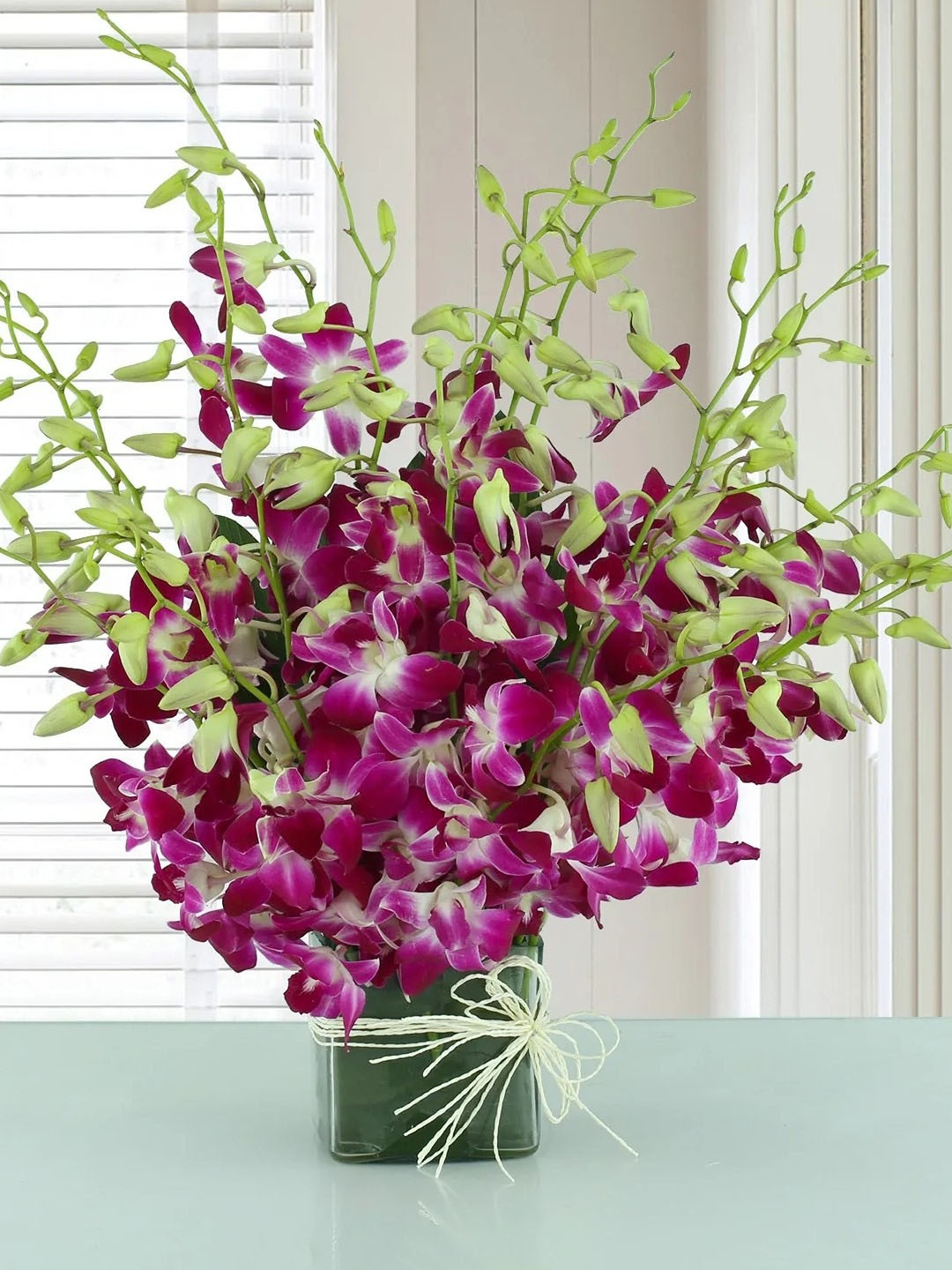 

fnp Purple 20Pieces Orchid Fresh Flowers Bouquet