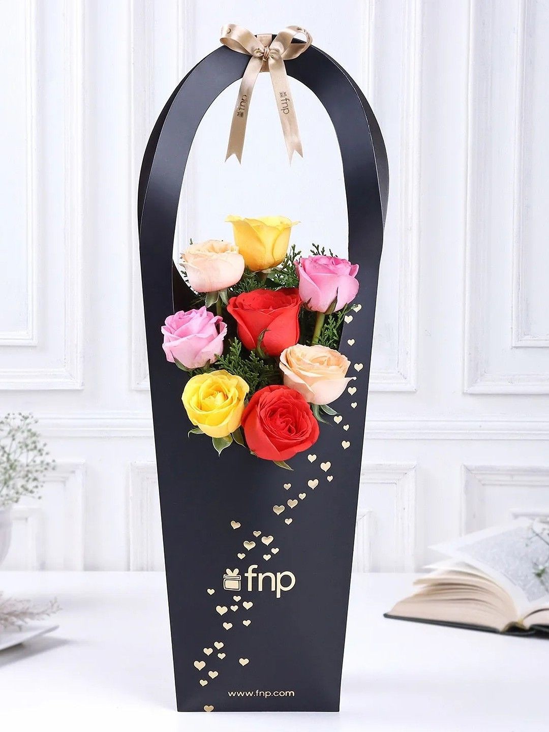 

fnp Red & Pink 8 Pieces Fresh Flowers Sleeve