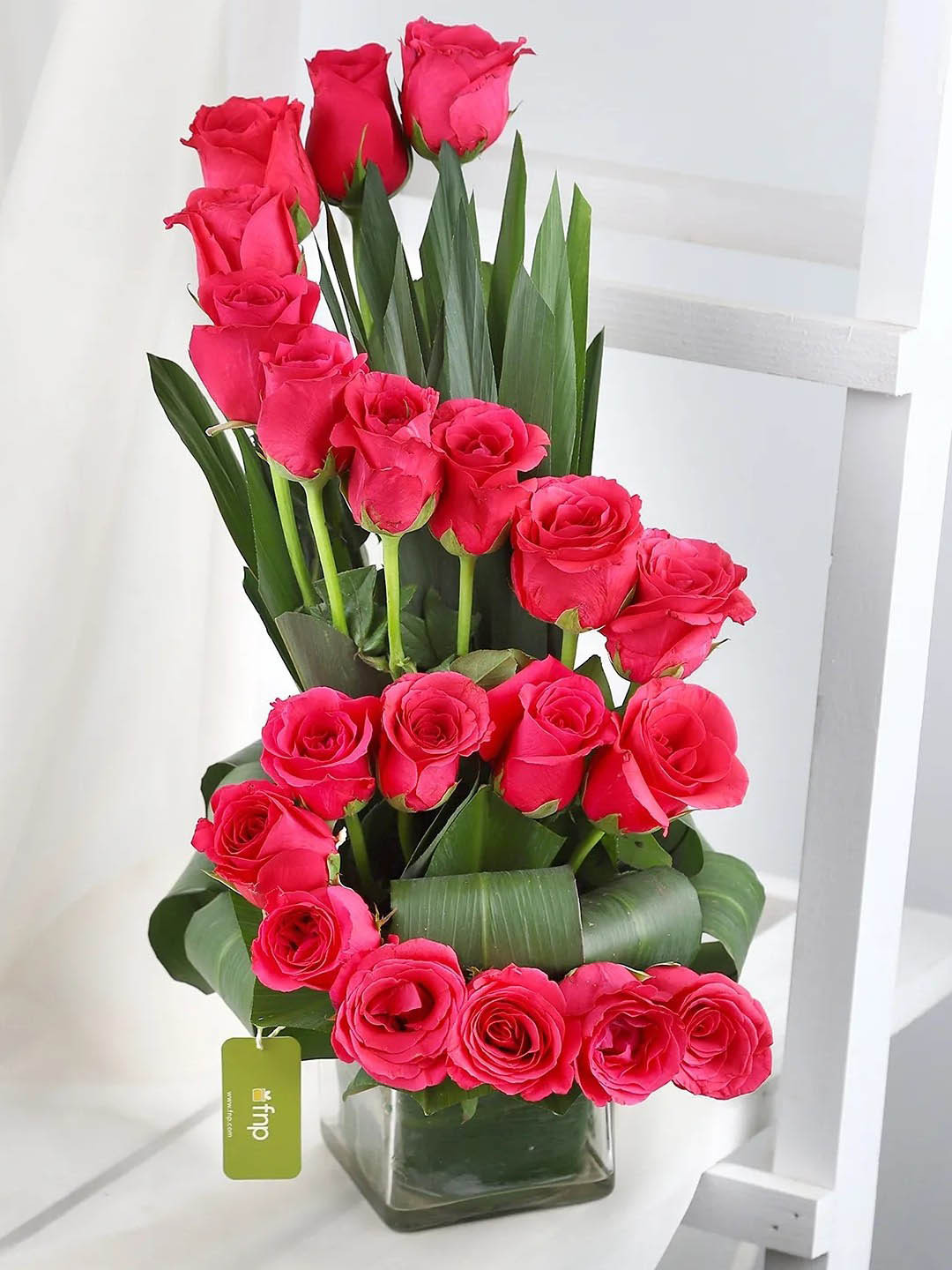 

fnp Red 20 Pieces Roses Fresh Flowers Bouquet