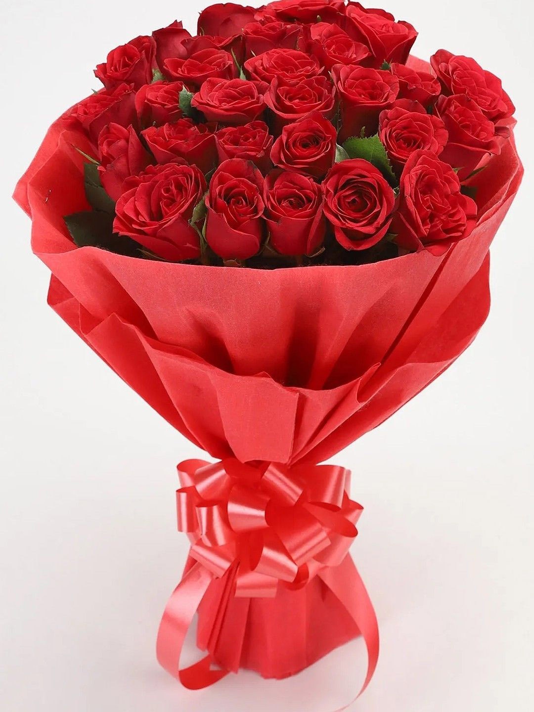 

fnp Red 30 Pieces Roses Fresh Flowers Bouquet