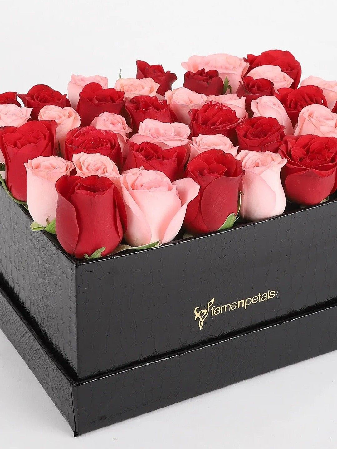 

fnp Pink & Red 36 Pieces Roses Fresh Flowers Box