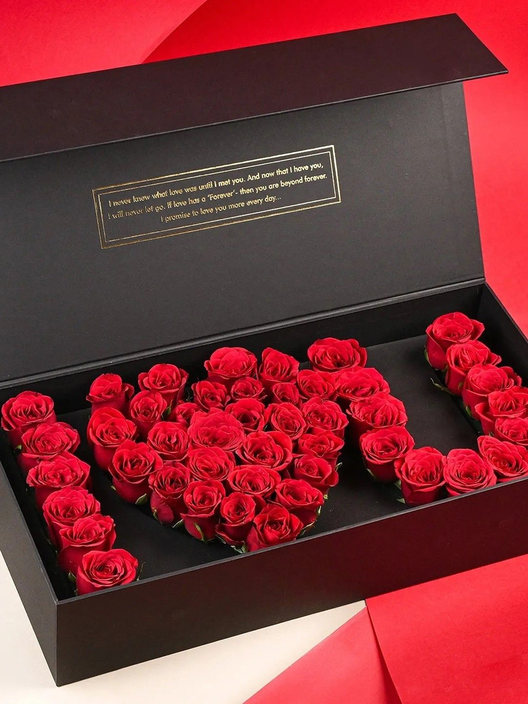 

fnp Red 45Pieces Roses Fresh Flowers Box