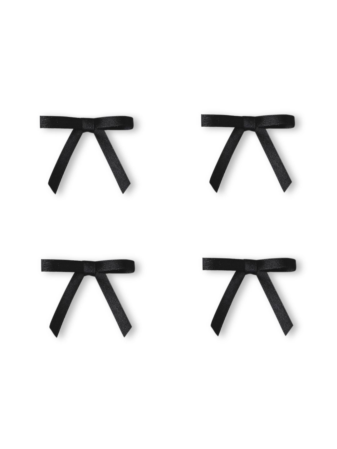 

Arendelle Girl Set Of 4 Alligator Hair Clips, Black