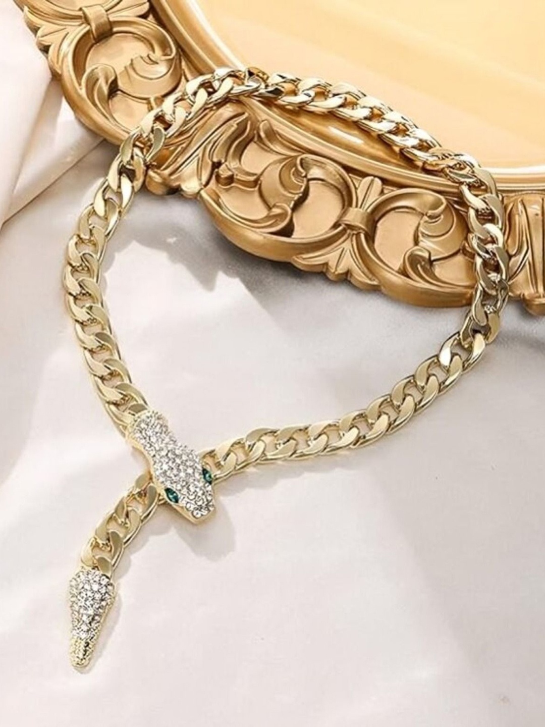 

KRYSTALZ Gold-Plated Choker Necklace