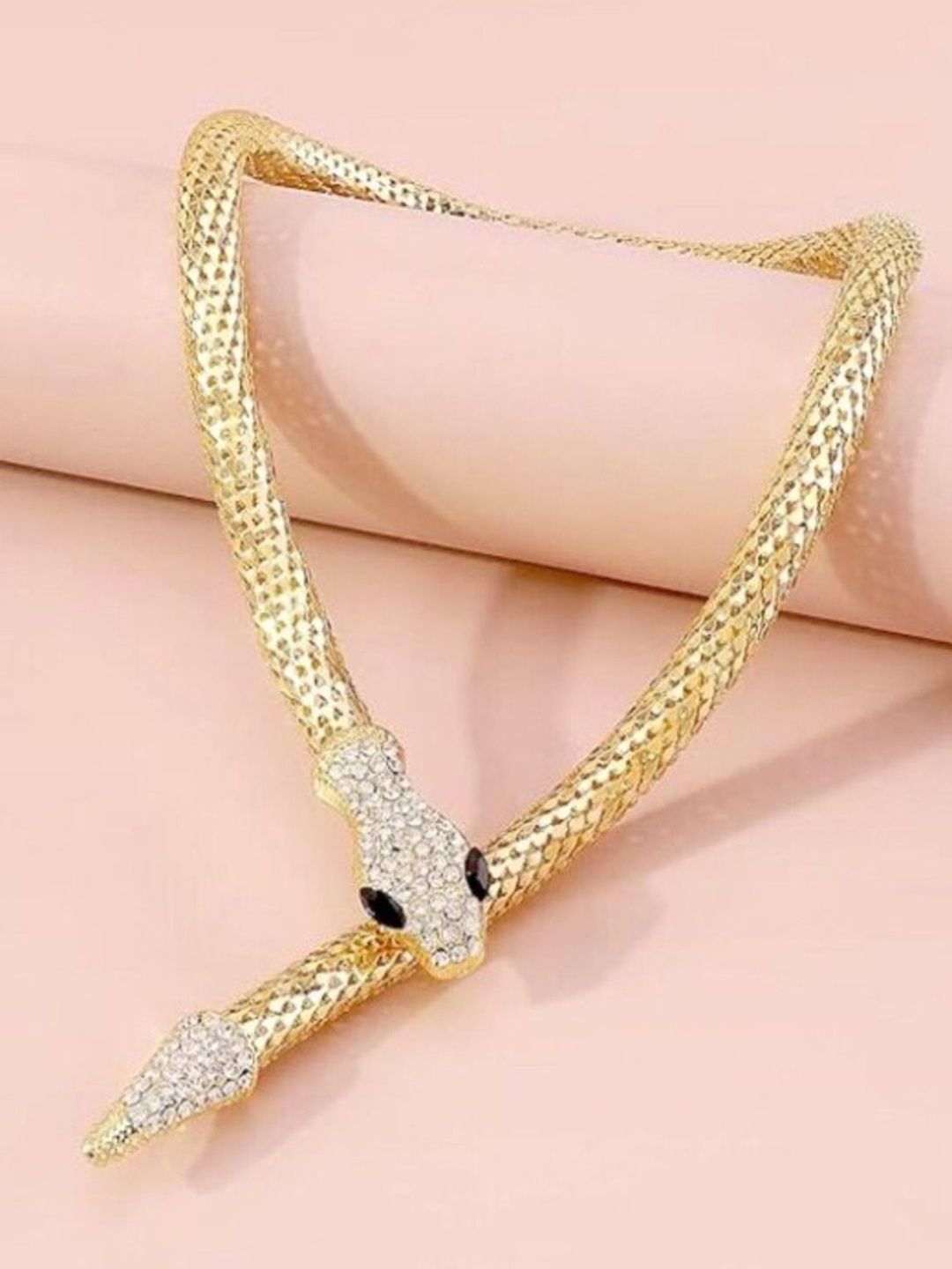 

KRYSTALZ Gold-Plated Choker Necklace