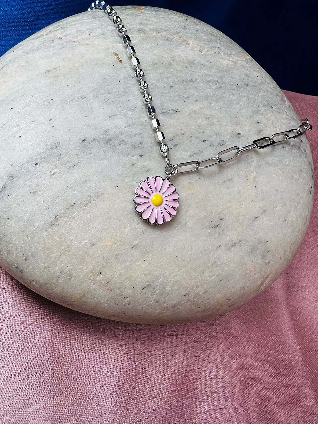 

Arte Jewels 925 Sterling Silver Floral Anklet