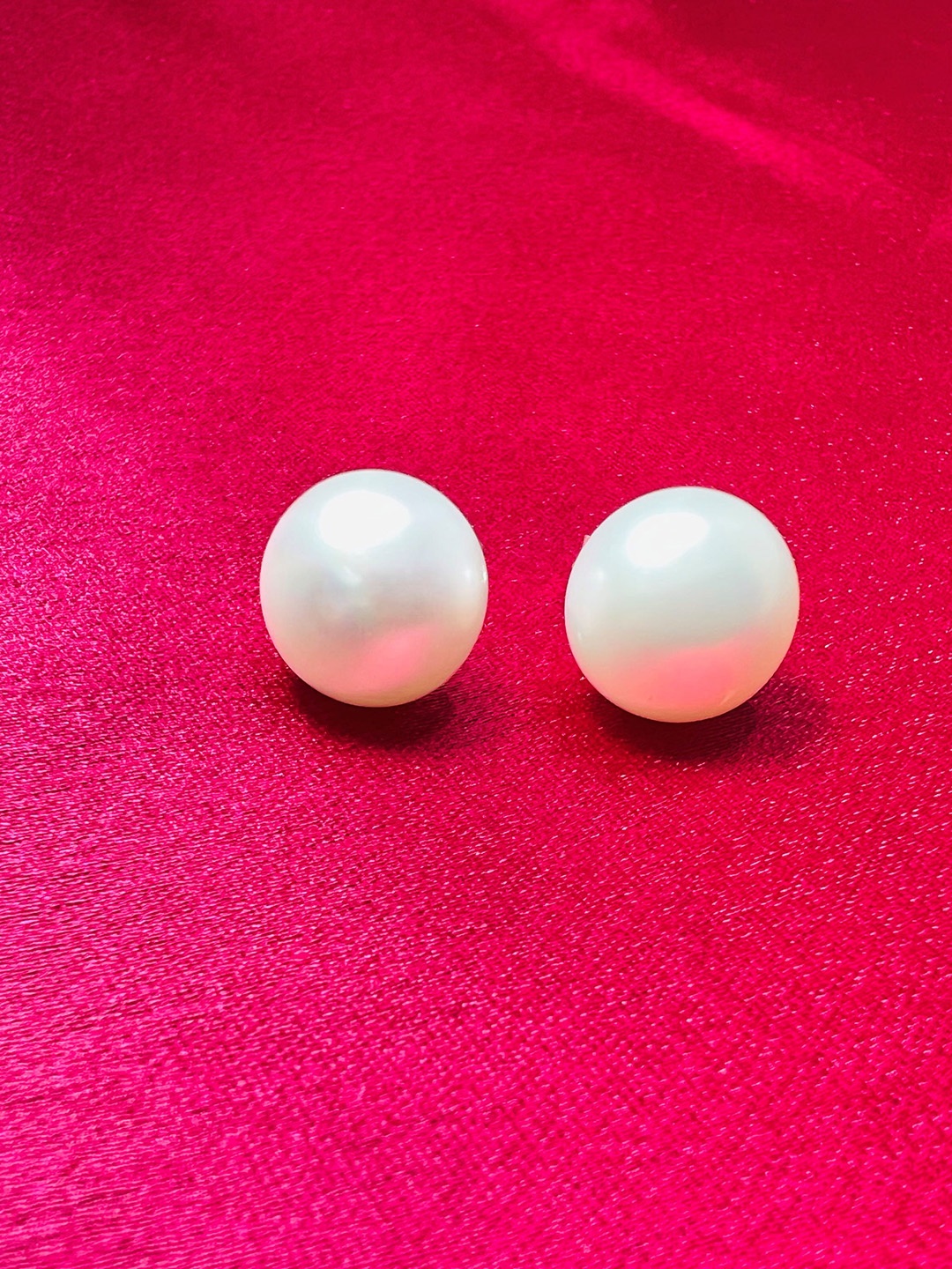

Arte Jewels 92.5 Sterling Silver Pearls Contemporary Stud Earrings