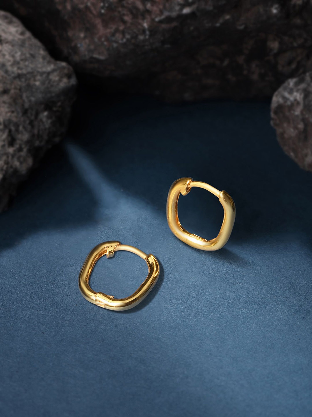 

Accessorize Gold-Plated Star Shaped Hoop Earrings