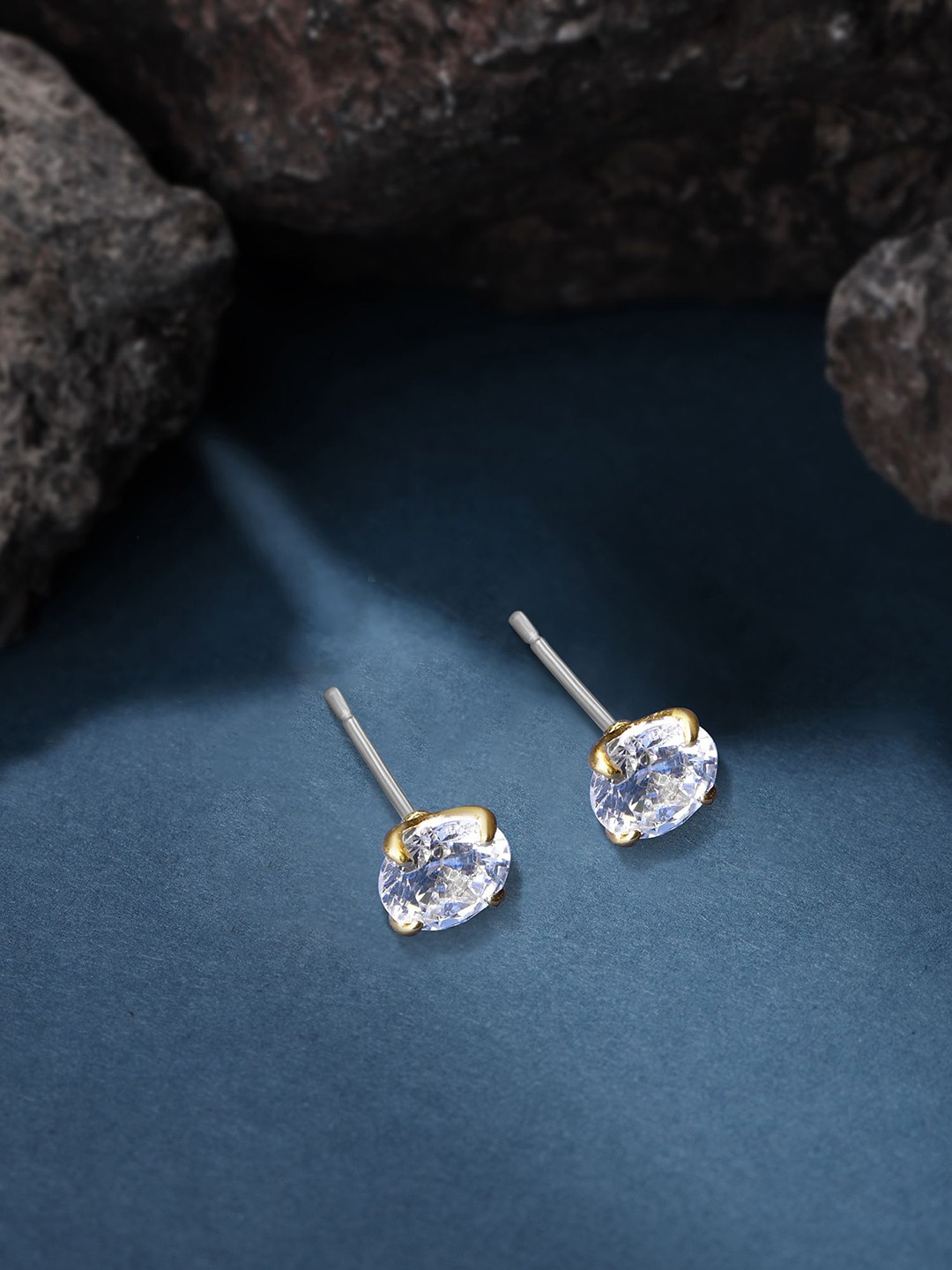 

Accessorize Gold-Plated Cubic Zirconia Geometric Studs Earrings
