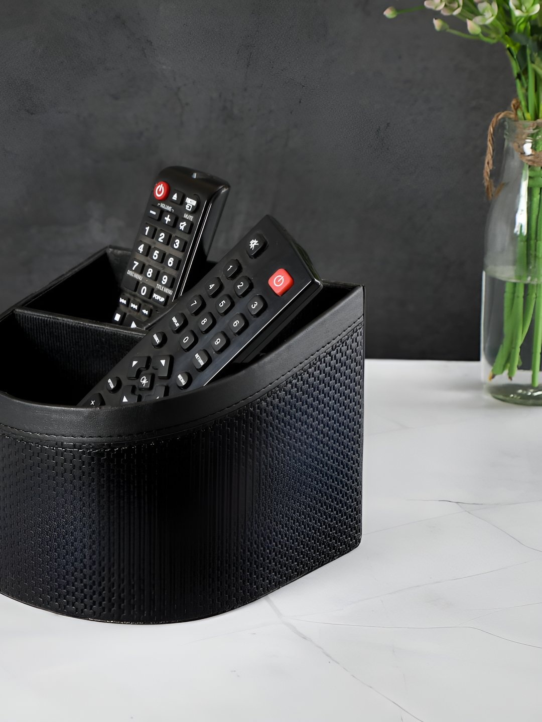 

THE HOME CO. Black Checks 2 Part Multi-Utility Organiser
