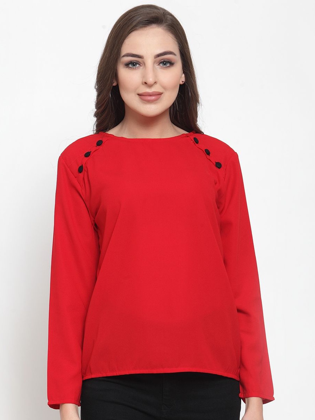 

Purple State Solid Top, Red