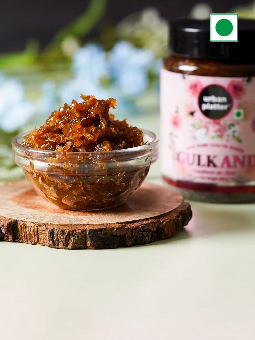 

URBAN PLATTER Gulkand - Rose Petal Jam - 1Kg, Brown