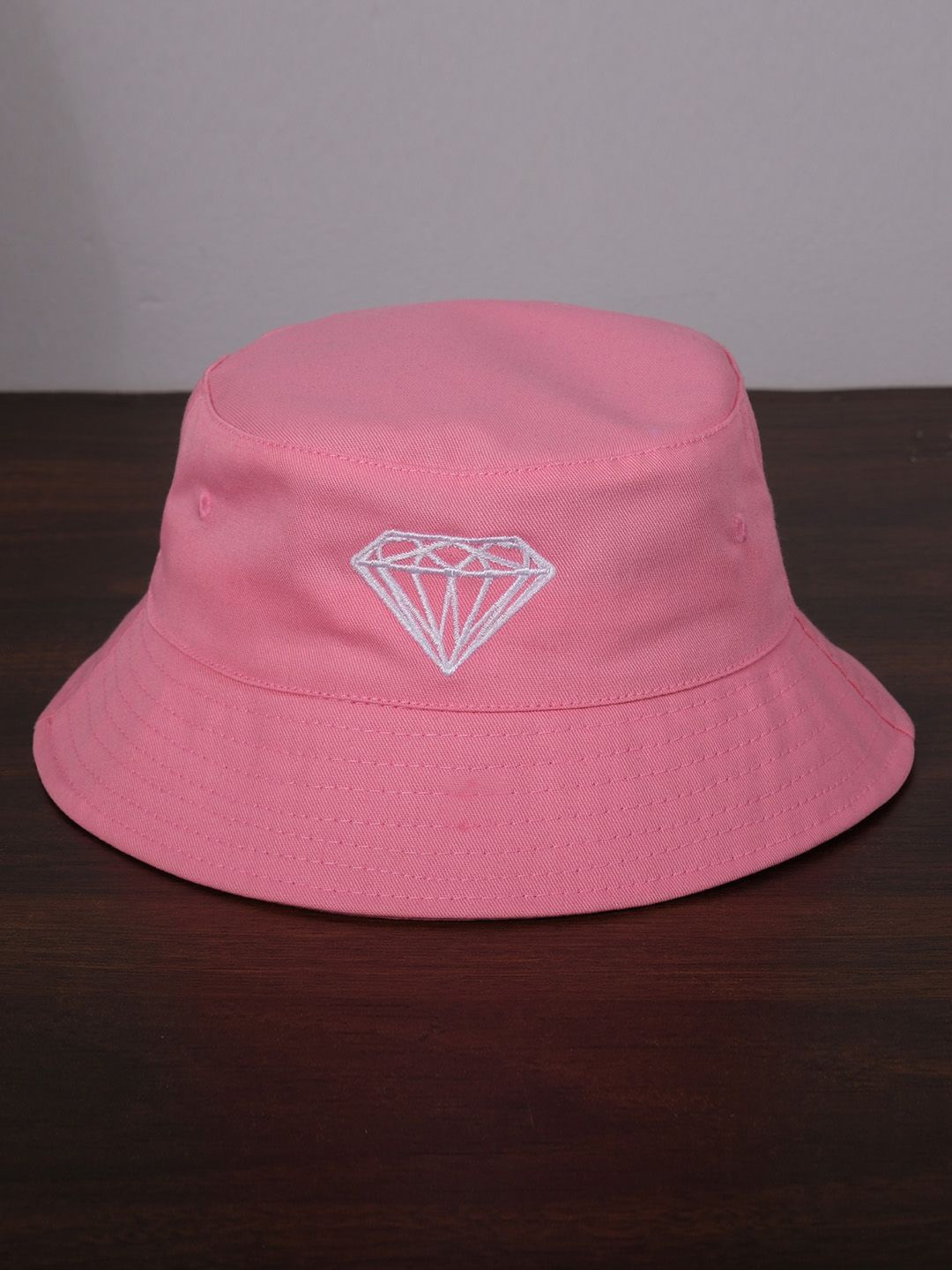 

DukieKooky Kids Embroidered Bucket Hat, Pink