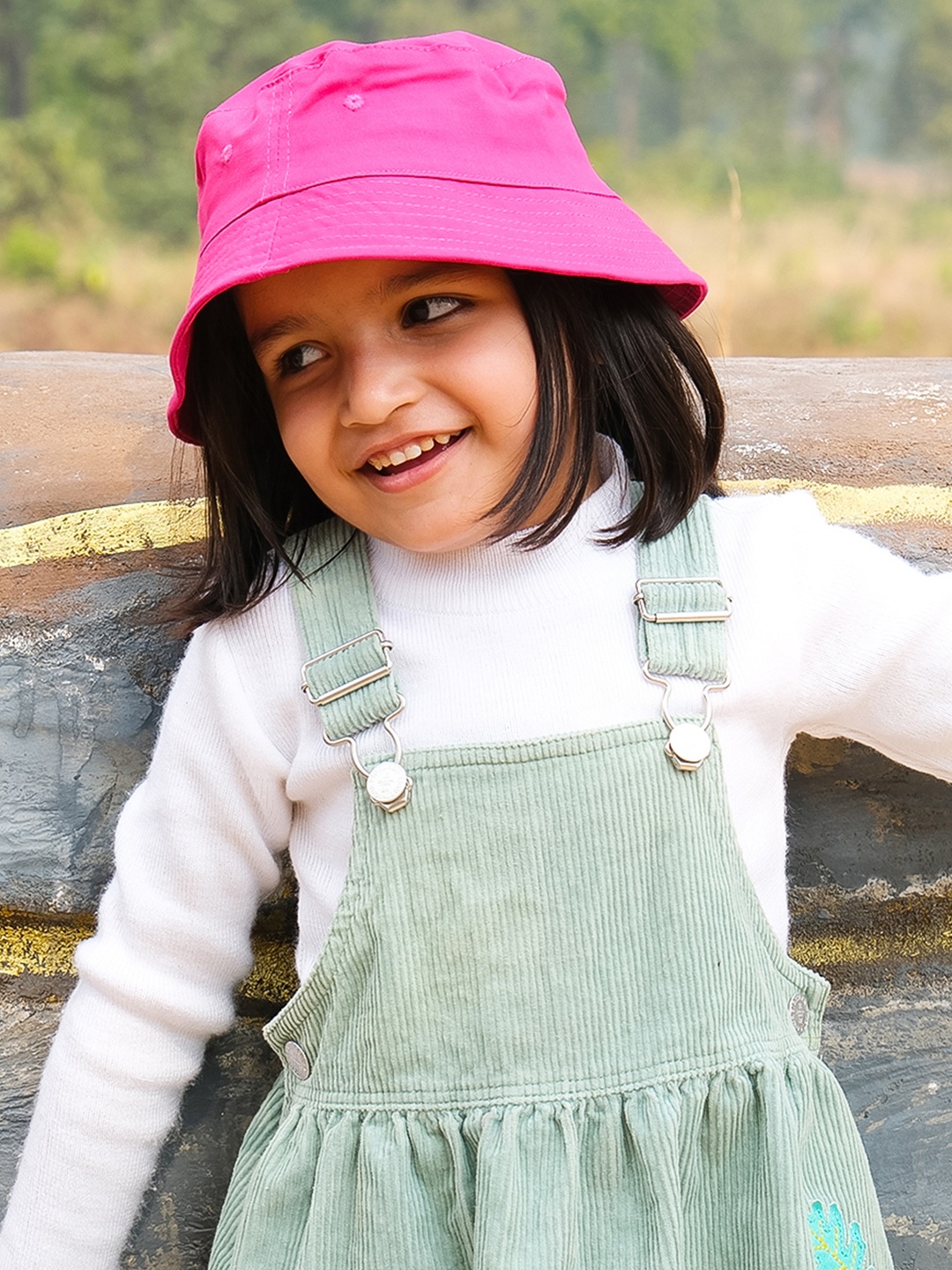 

DukieKooky Kids Bucket Hat, Pink