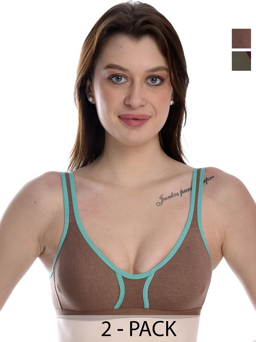 

elina Bra Full Coverage, Olive