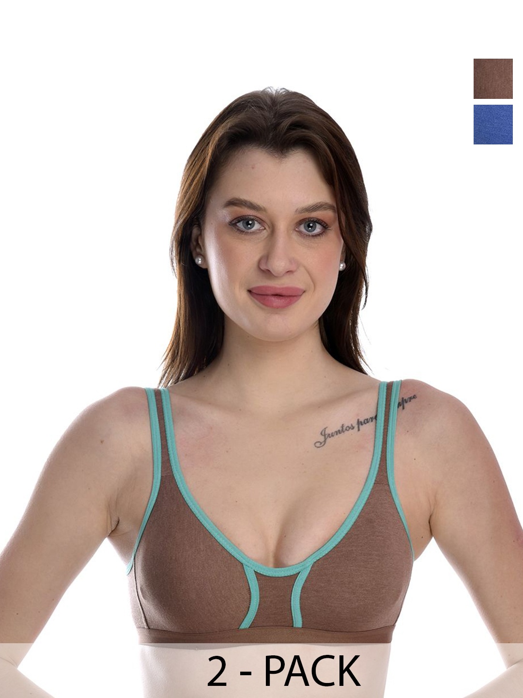 

elina Bra Full Coverage, Blue