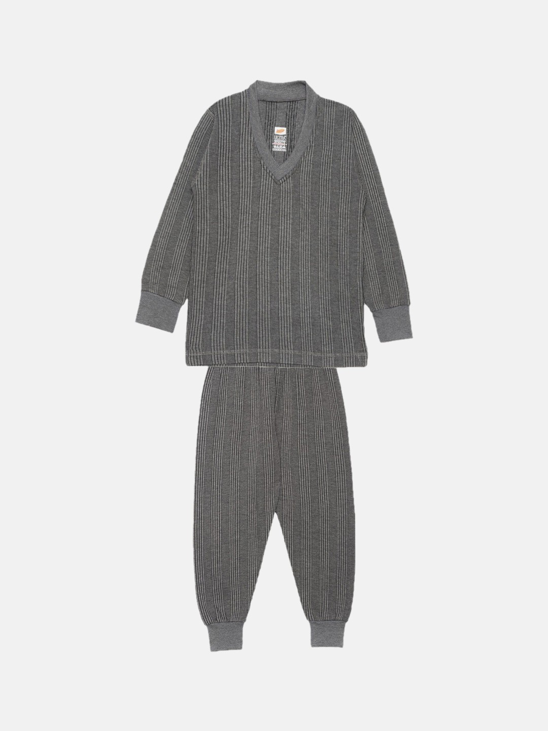

Dollar Ultra Infants Ribbed Cotton Thermal Set, Charcoal