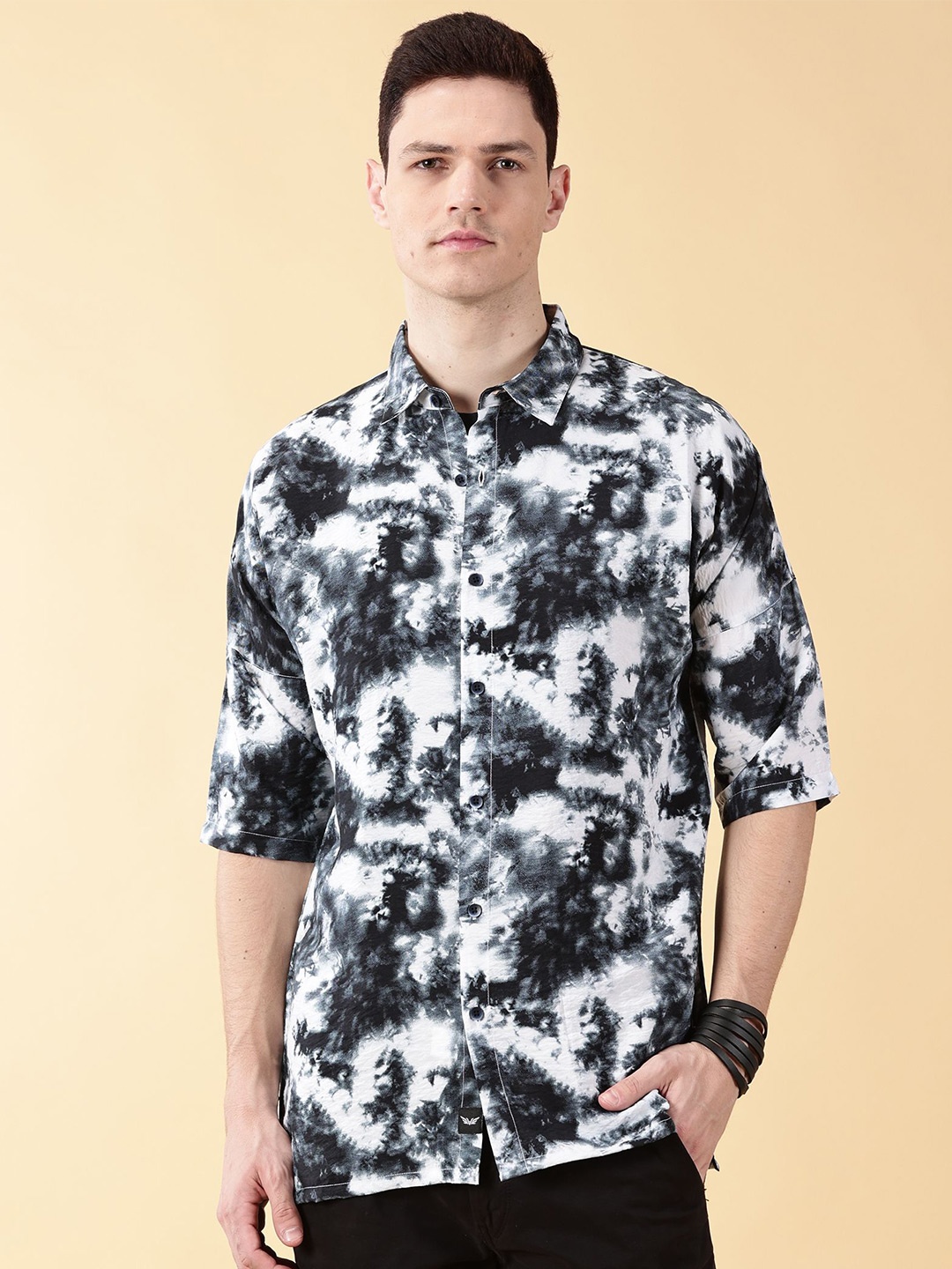 

VALEN CLUB Men Comfort Opaque Printed Casual Shirt, Multi