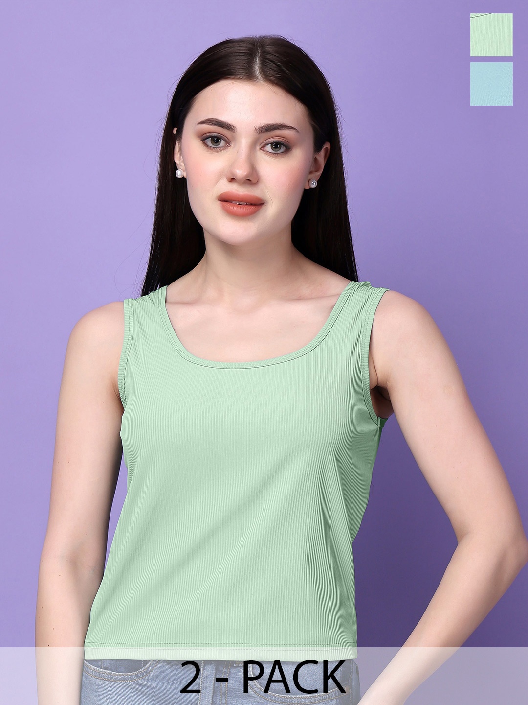 

Bitterlime Cotton Top, Green