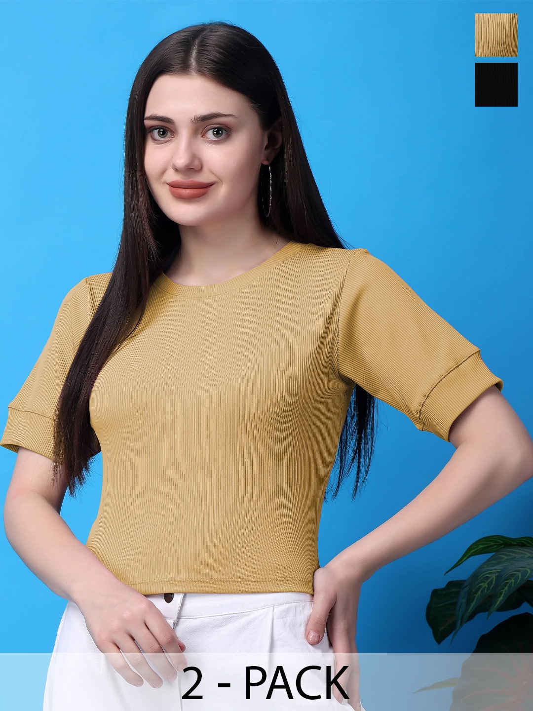 

Bitterlime Cotton Top, Beige